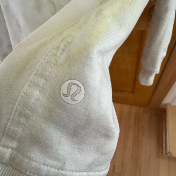 Lululemon Watercolor French Cotton Stretch Terry Heavyduty Sweatshirt Hoodie 12 - Picture 2 of 9